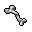 hardened bone